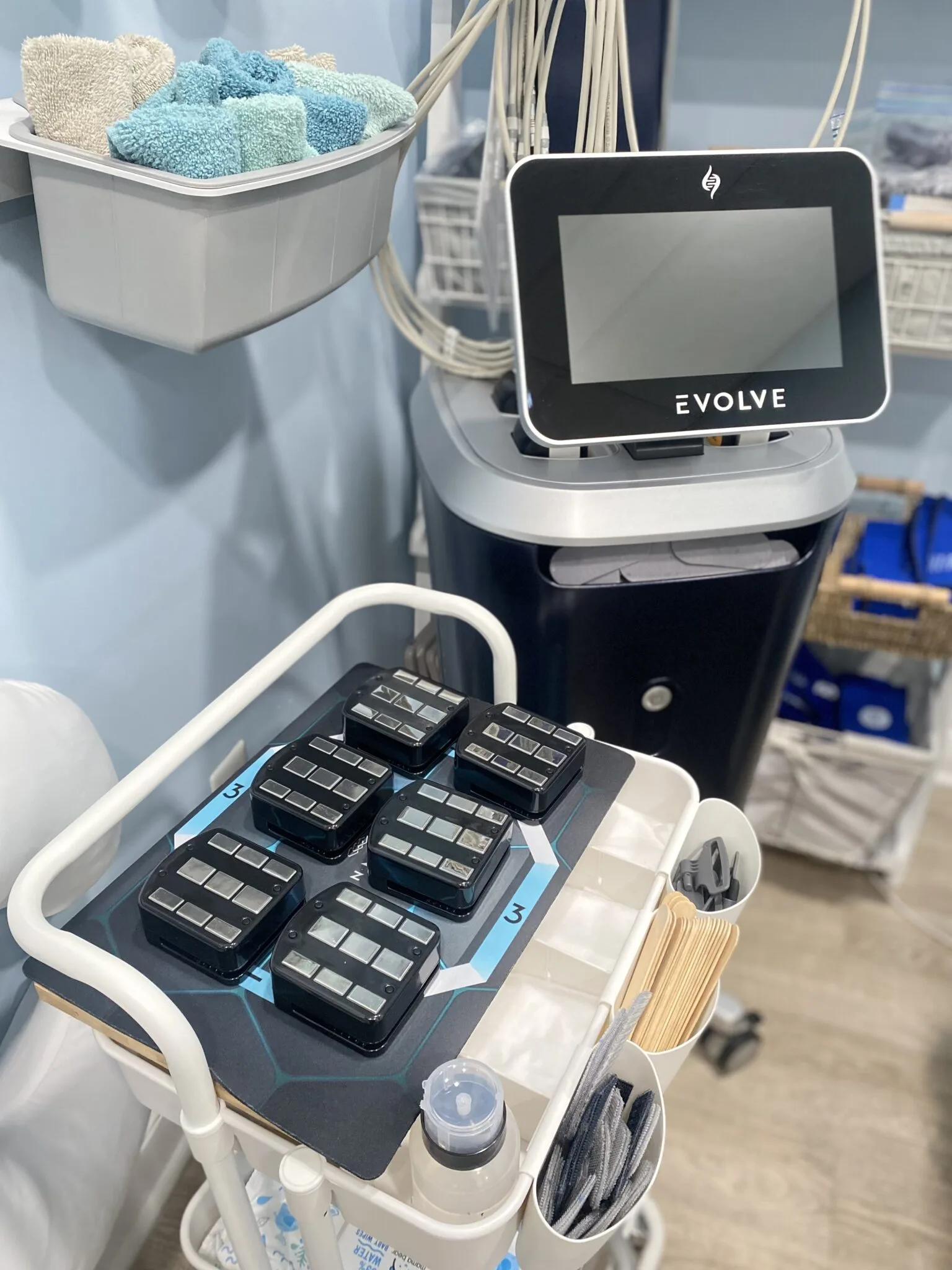 Evolve Transform Muscle Toning Session Non-Invasive Body Transformation in Virginia Beach